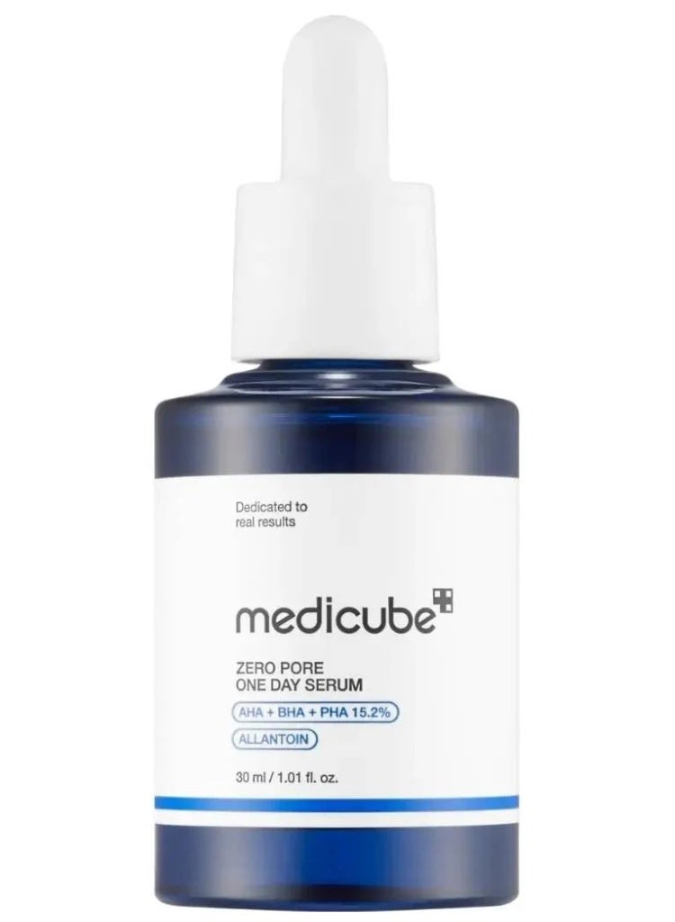 Zero Pore One-day Serum 1.01 fl.oz - Overnight Resurfacing Serum with Pore Tightening Complex - 15.2% AHA+BHA+PHA & 2% Niacinamide - 10.8% reduction in pore appearance after one day of use